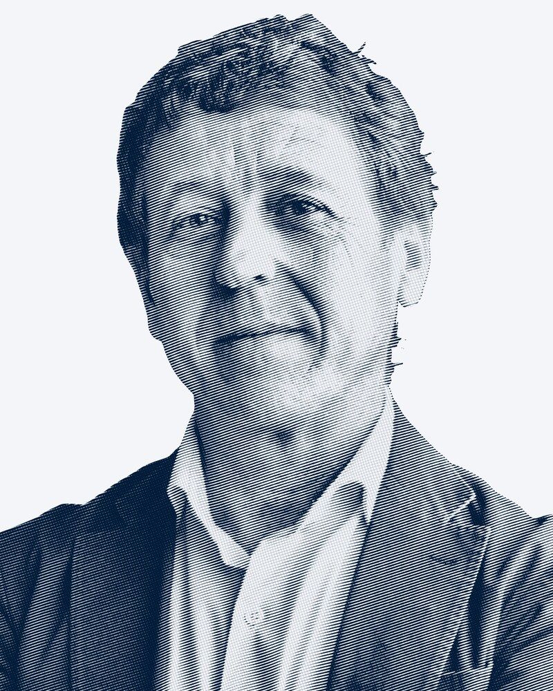 Engraved portrait of Bernardo Abril